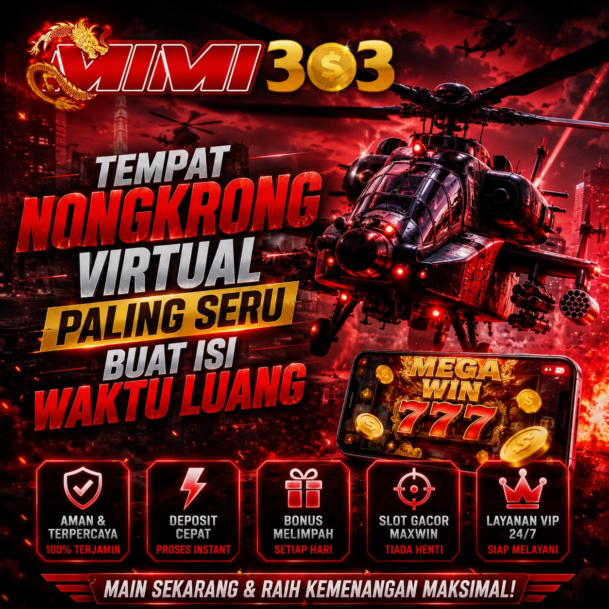 banner MIMI303 > Tempat Nongkrong Virtual Paling Seru Buat Isi Waktu Luang